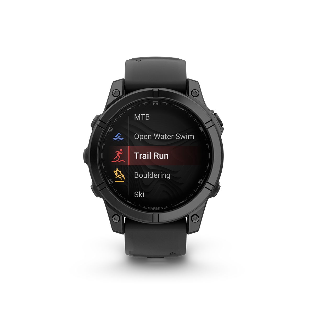 Garmin fenix E carbon activity list