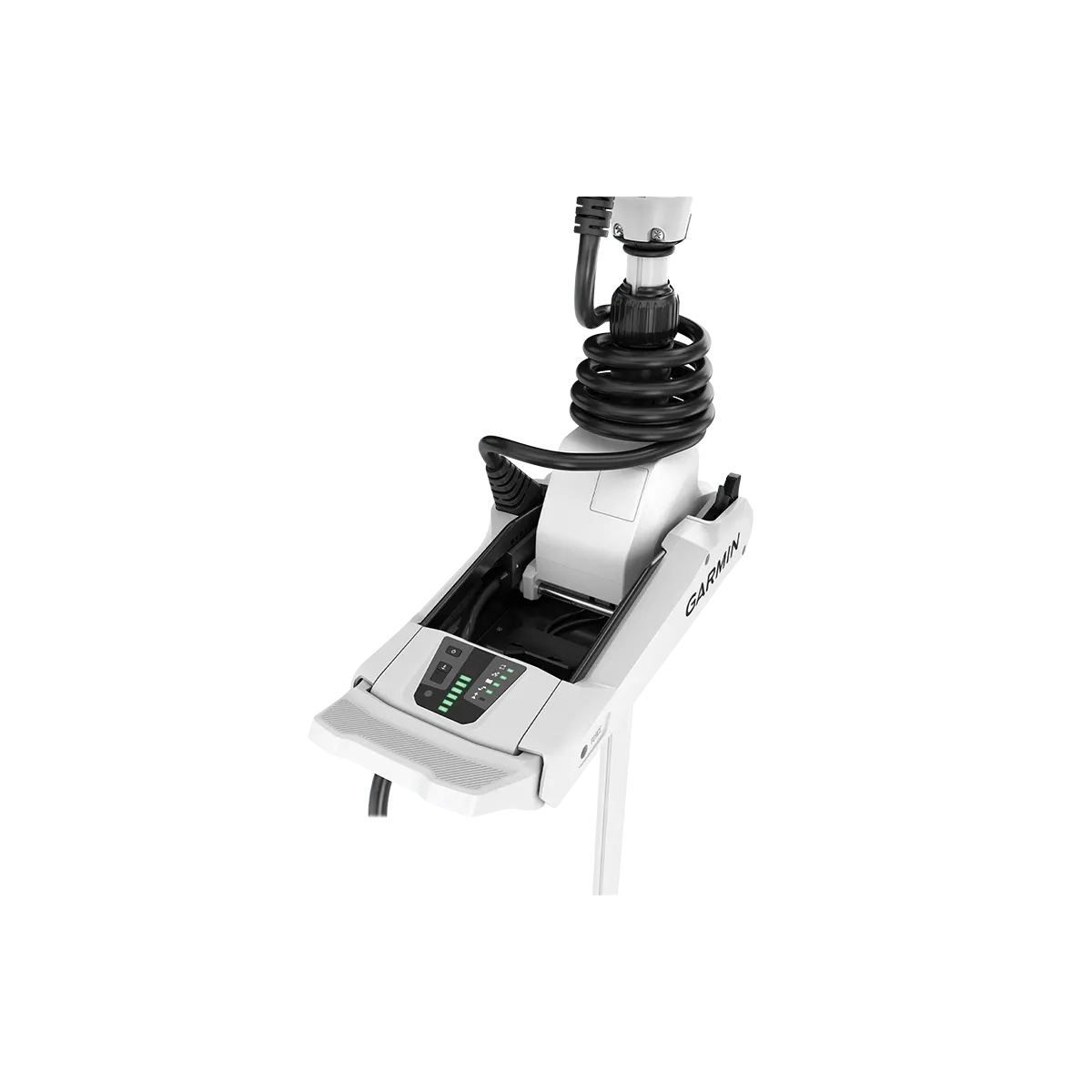 Garmin Force Kraken Trolling Motor in white, top
