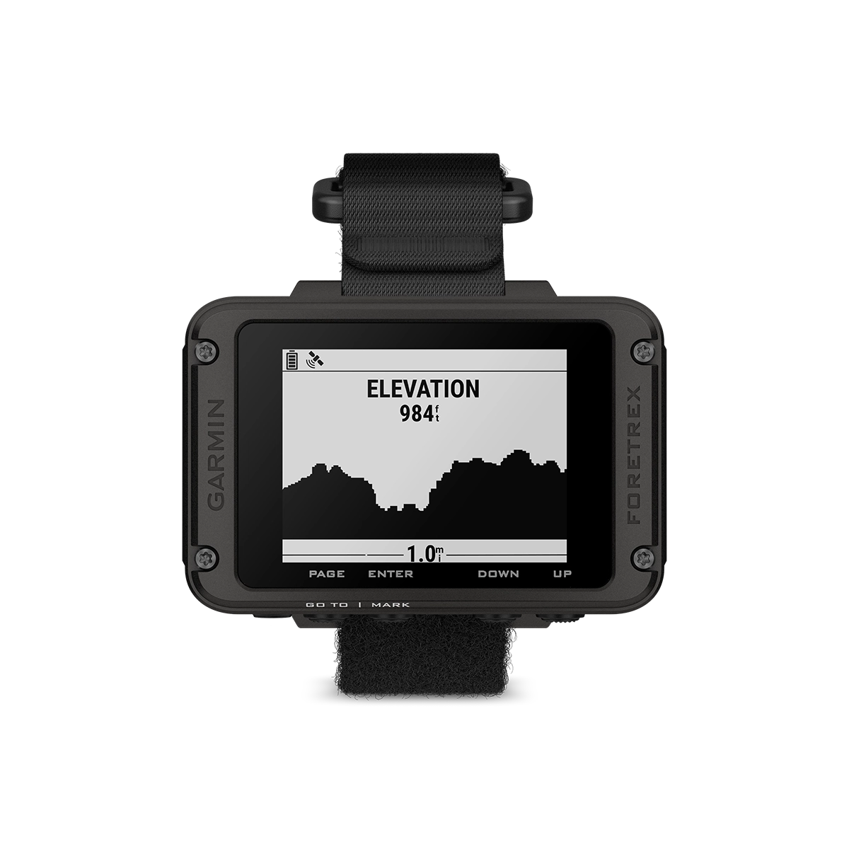 Garmin Foretrex 801 elevation profile