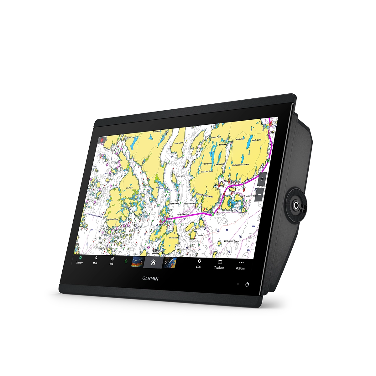 Garmin GPSMAP 16x3 Series full chart view