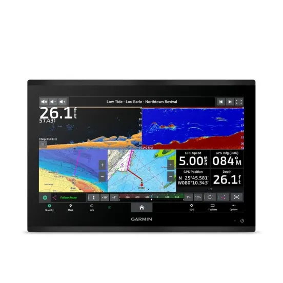 Garmin GPSMAP 9019 9219 split screen view 2