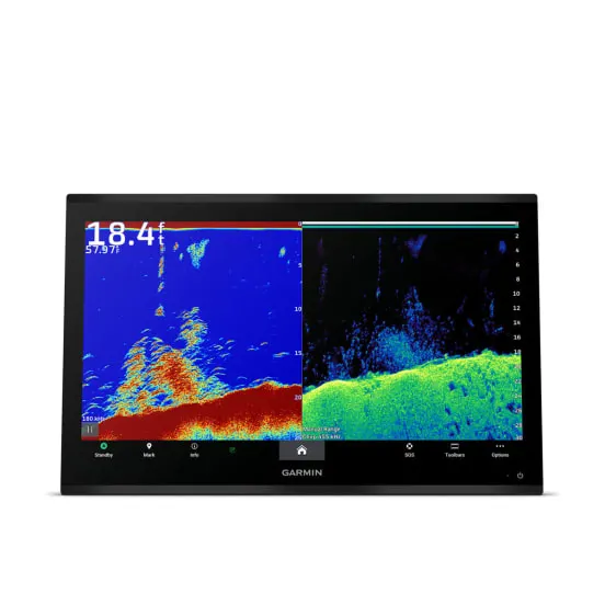 Garmin GPSMAP 2024 2224 split screen sonar