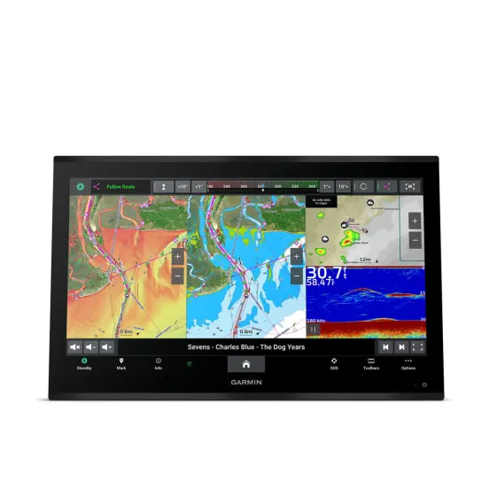 Garmin GPSMAP 9027 9227 split screen