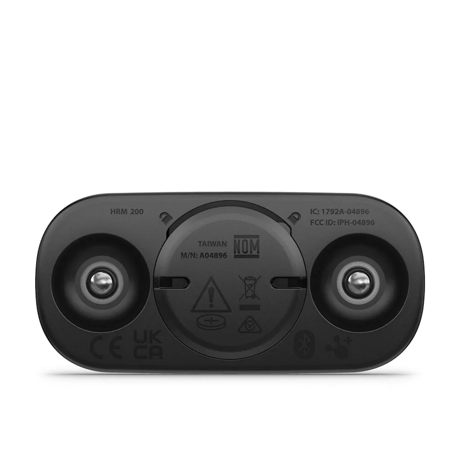 Garmin HRM 200 back of module