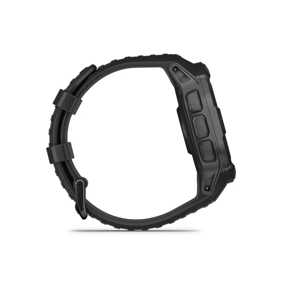 Garmin Instinct 2X Solar - Tactical Edition in black right side view of buttons