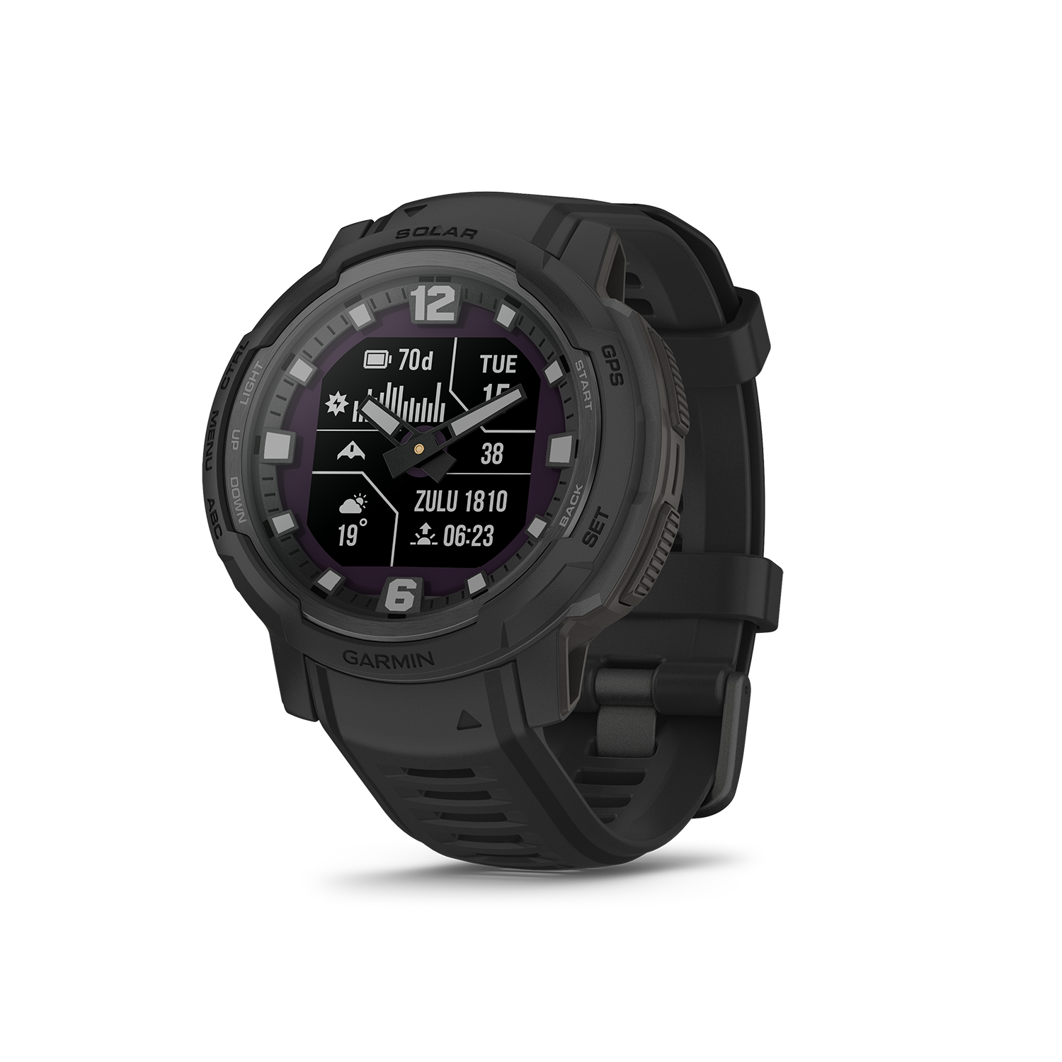 Garmin Instinct Crossover Solar - Tactical Edition homepage