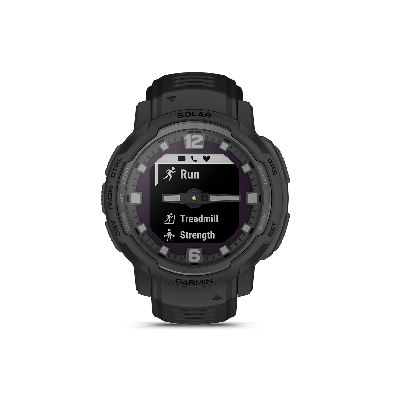 Garmin Instinct Crossover Solar - Tactical Edition workout menu
