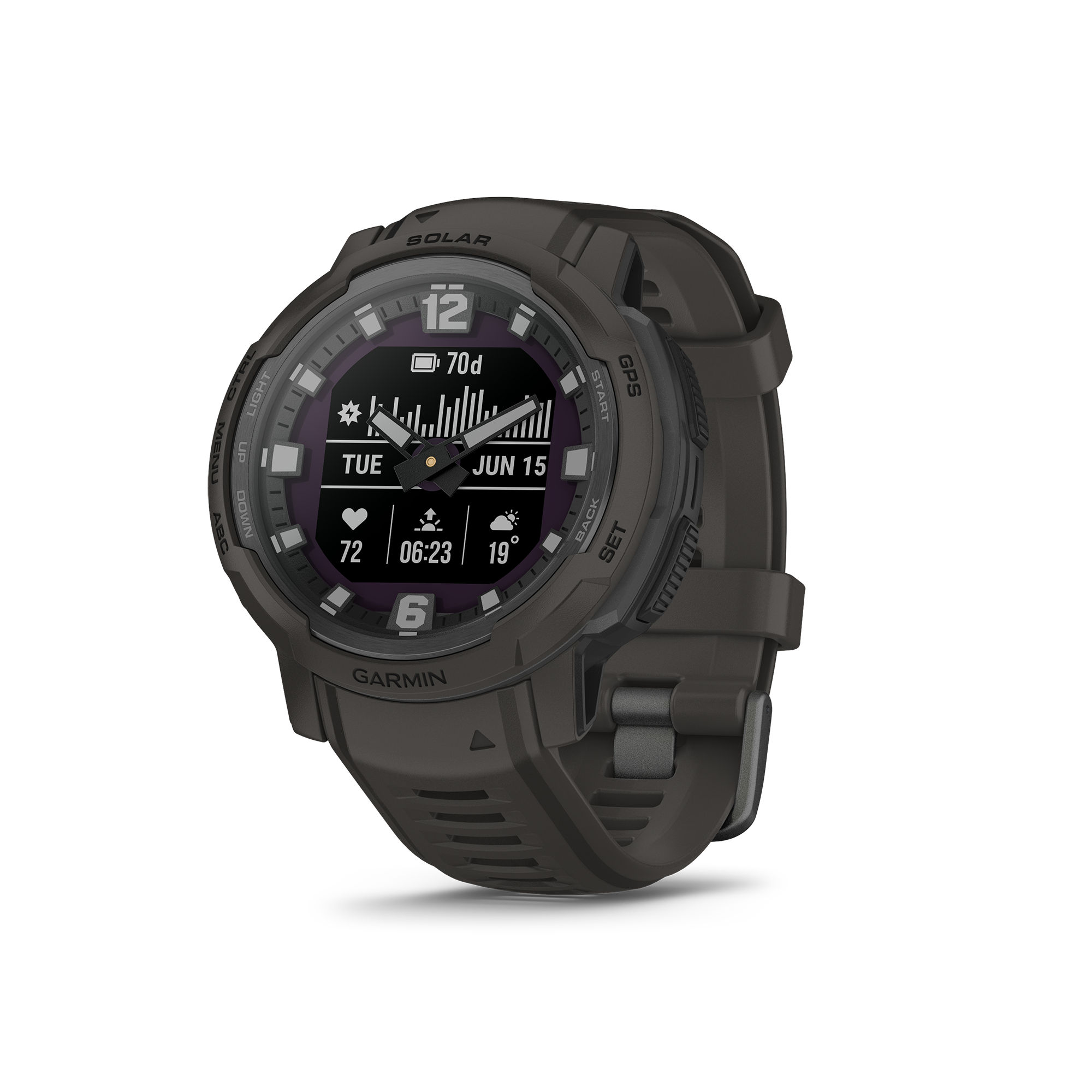 Garmin Instinct Crossover Solar in graphite