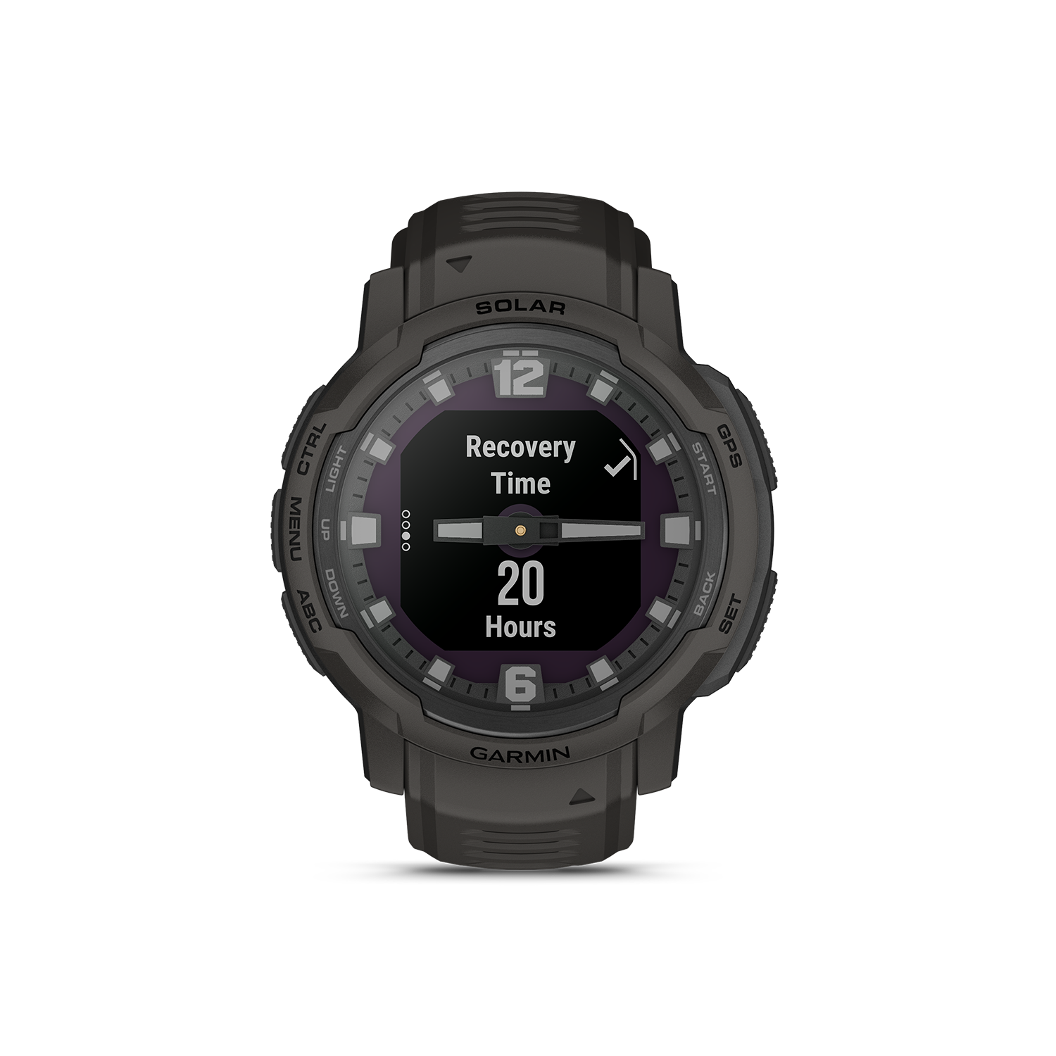 Garmin Instinct Crossover Solar in graphite recovery time