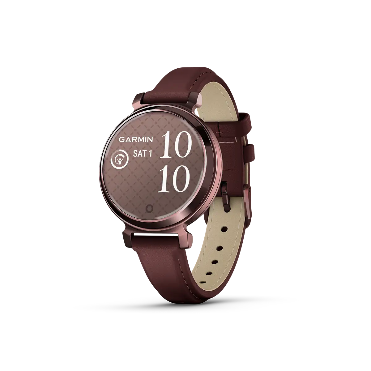 Garmin Lily 2 Classic Dark Bronze with Mulberry Leather Band