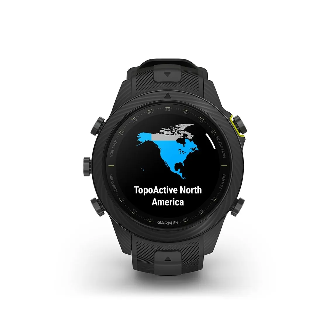 Garmin MARQ Athlete (Gen 2) - Carbon Edition - topo map coverage