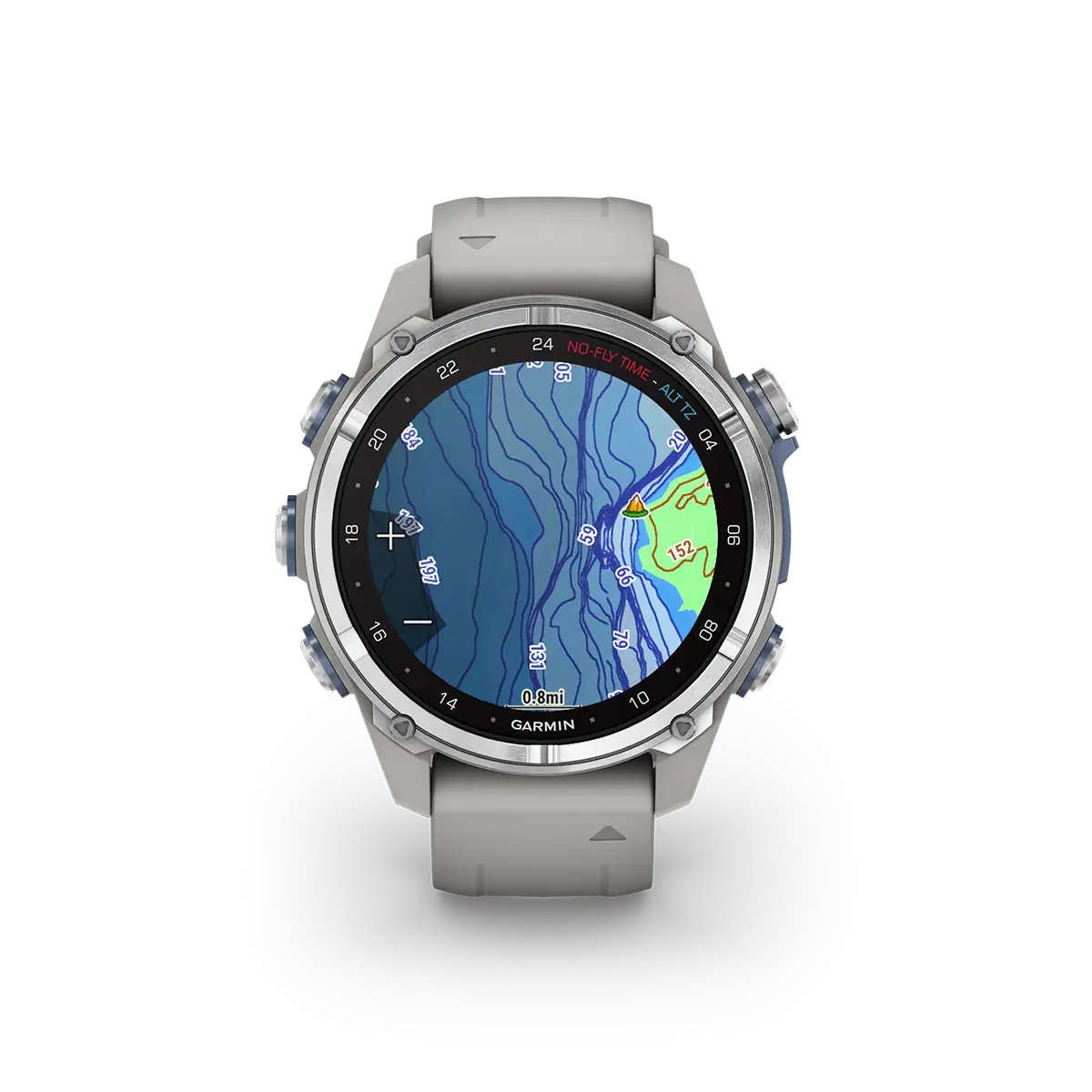 Garmin Descent Mk3 - diveview map