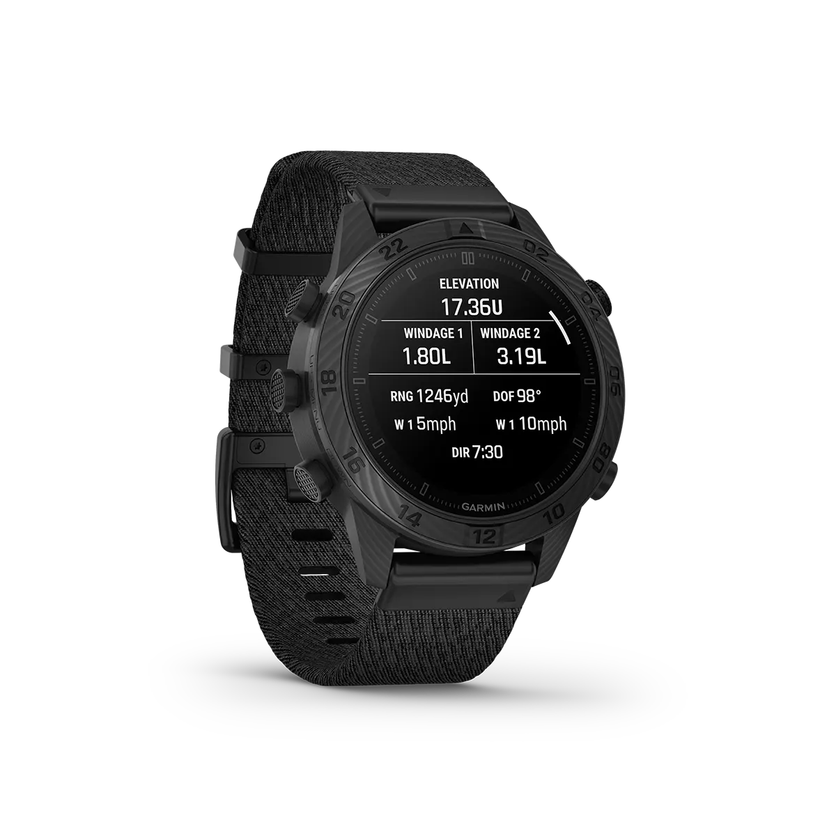 Garmin MARQ Commander (Gen 2) - Carbon Edition - applied ballistics