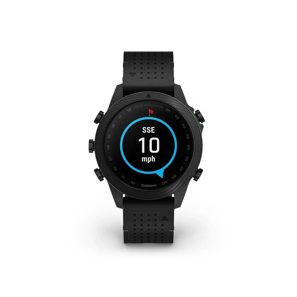 Garmin MARQ Golfer (Gen 2) - Carbon Edition - wind speed and direction