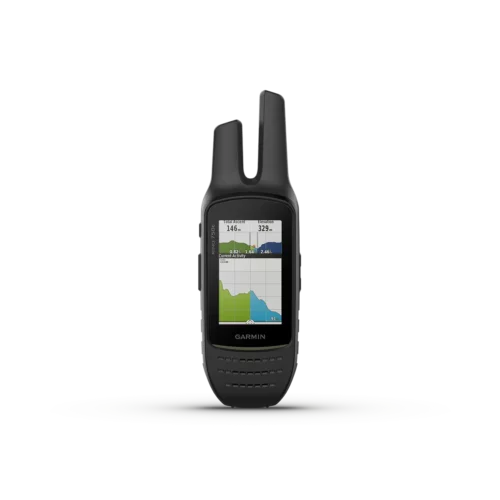 Garmin Rino 750t barometer screen