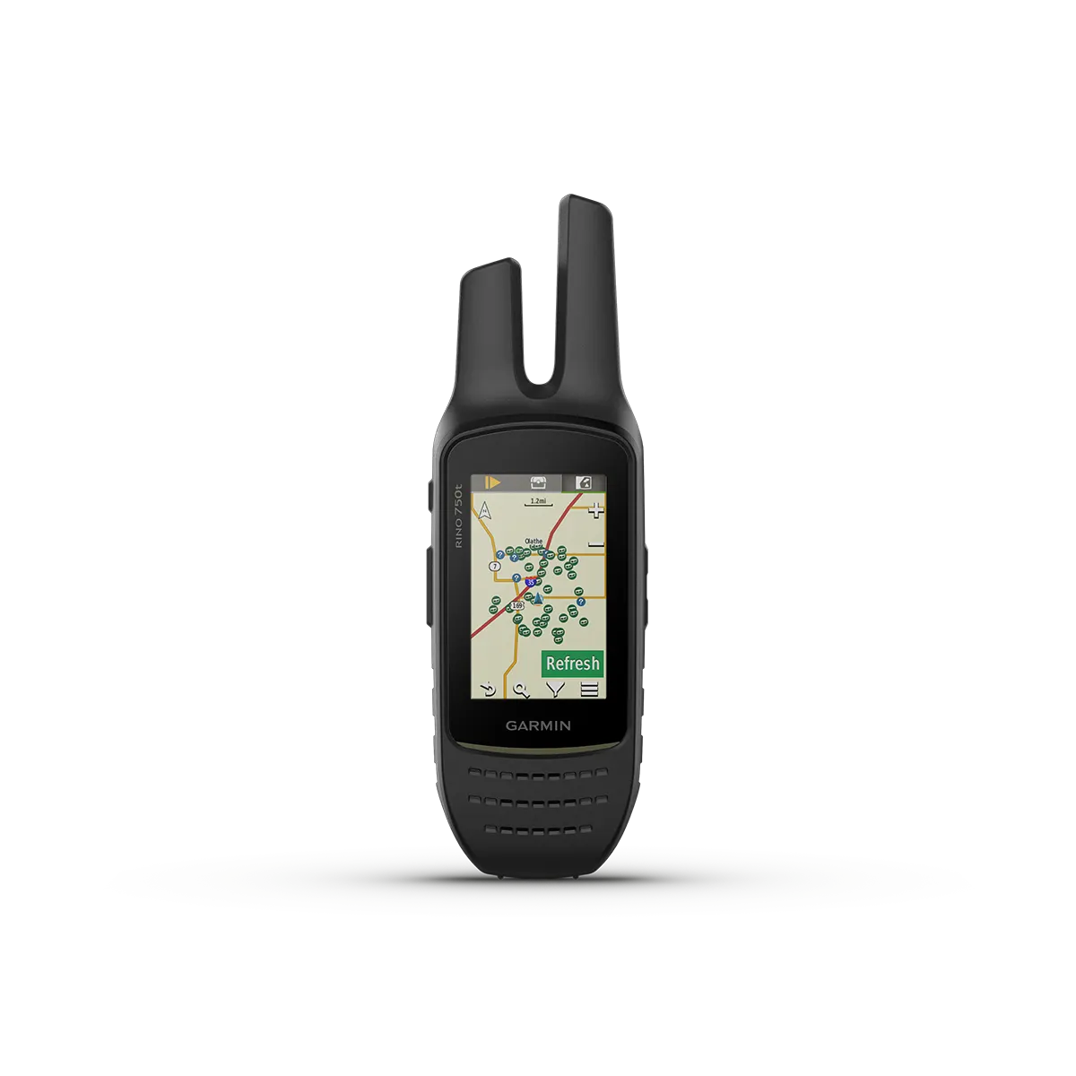 Garmin Rino 750t poll screen