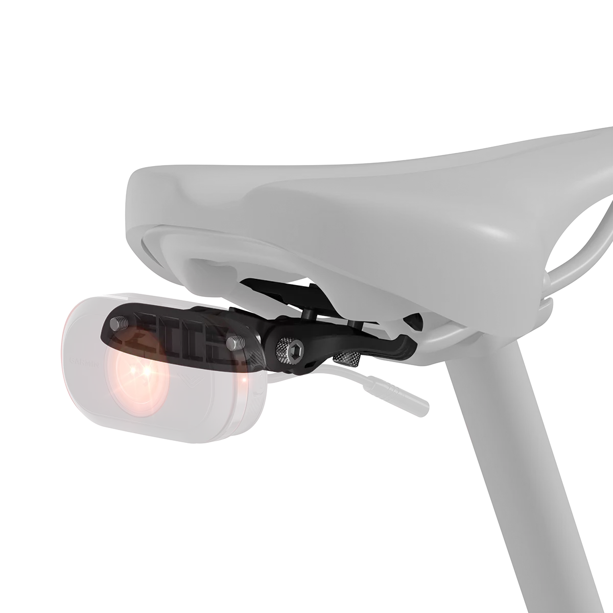Garmin Varia eRTL615 mount attached to ebike