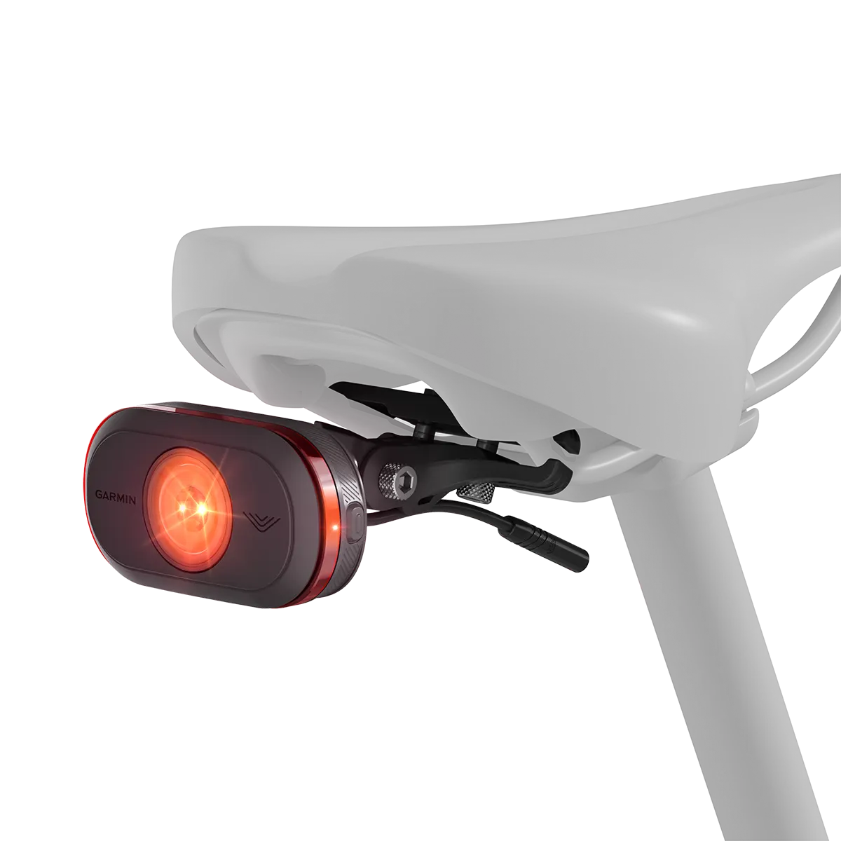 Garmin Varia eRTL615 attached to ebike
