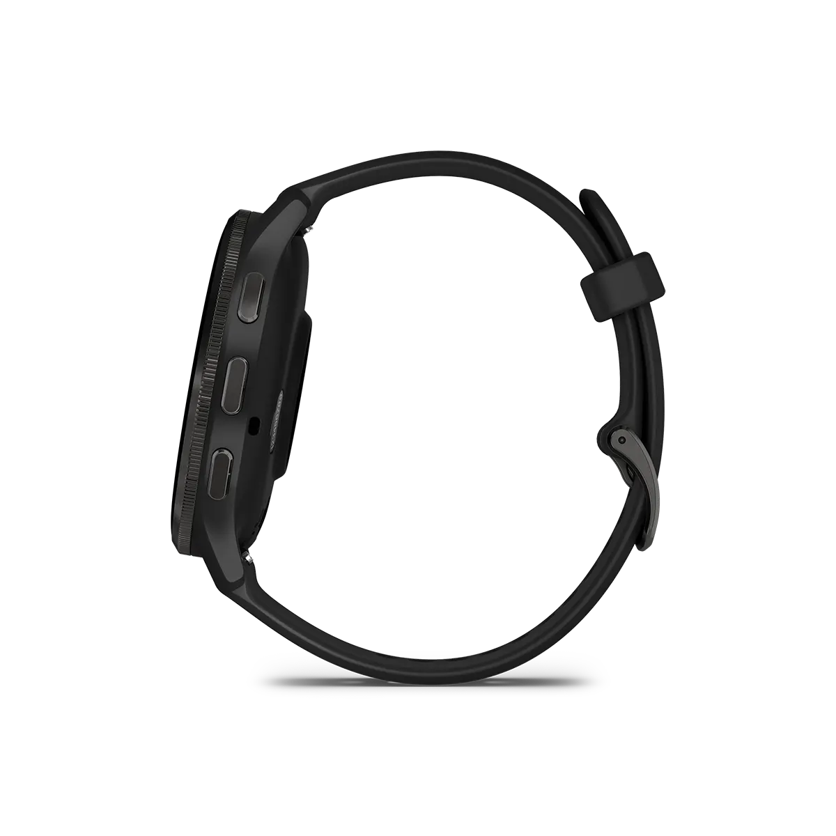 Garmin Venu 3 in black left side view