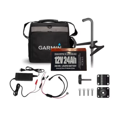 Garmin XL conversion ki with 12V 24AH battery