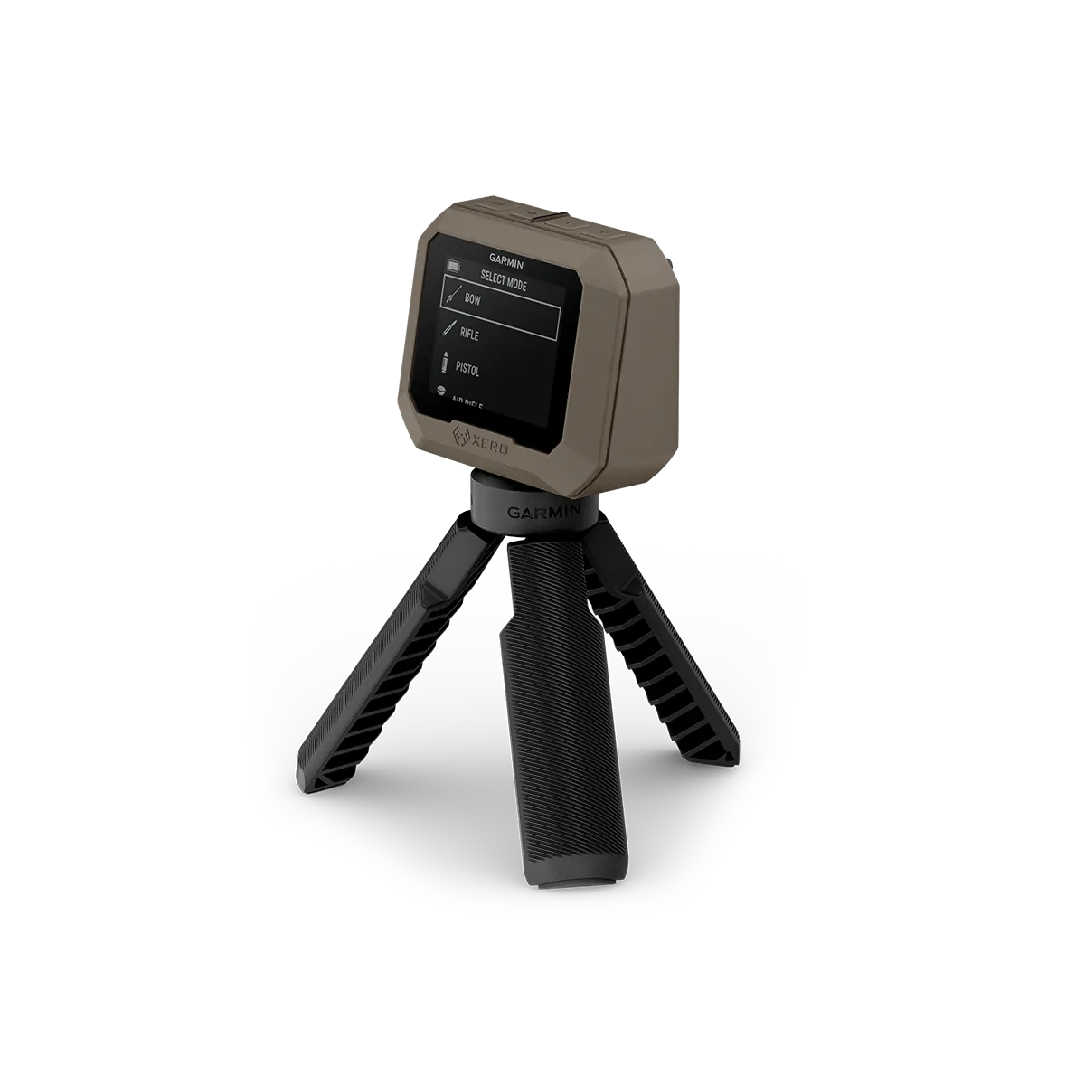 Firearm select mode on Garmin chronograph for Canada shooters