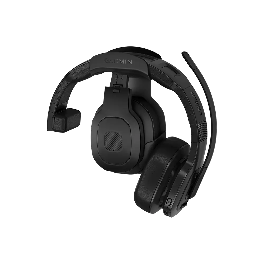 Garmin dezl Headset 100 with earpiece attachment
