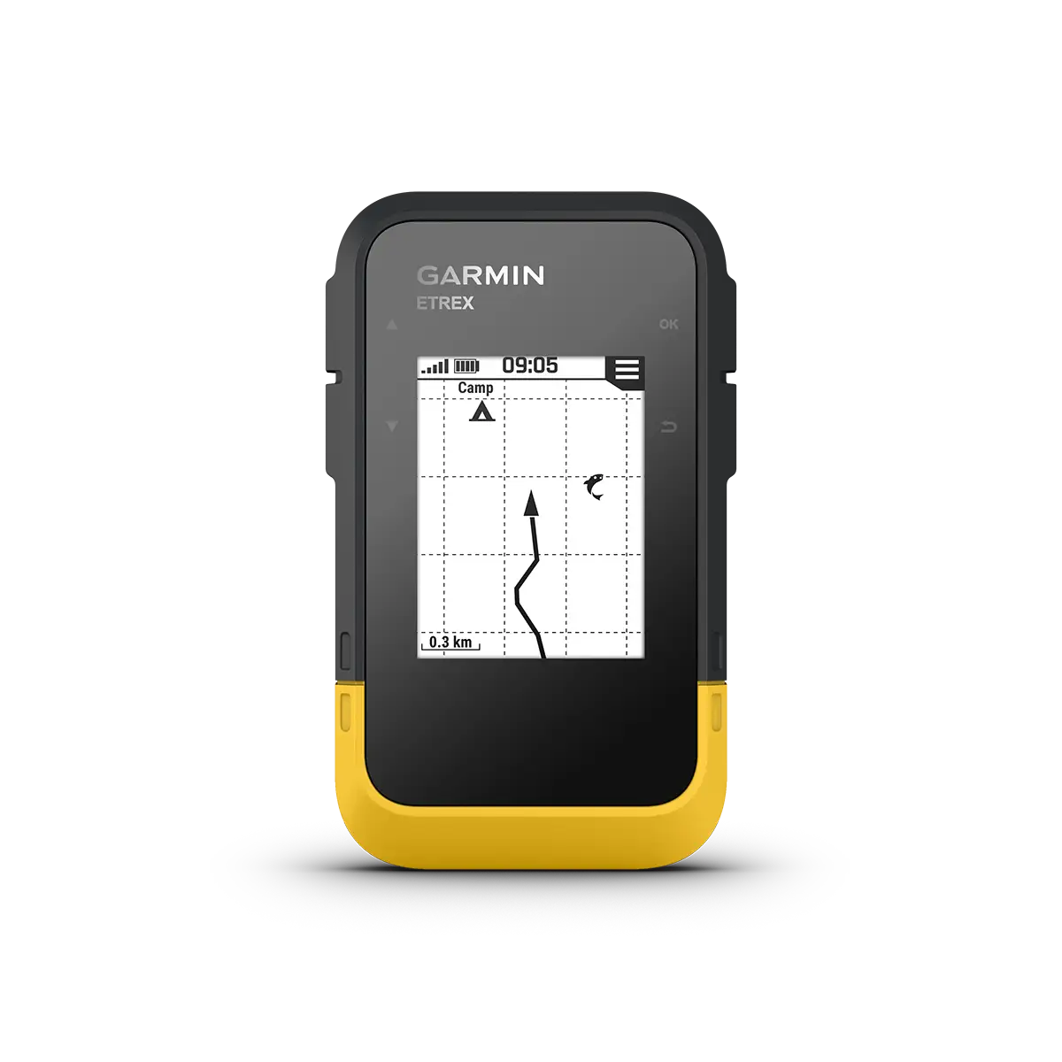 Garmin eTrex SE navigate to waypoint screen