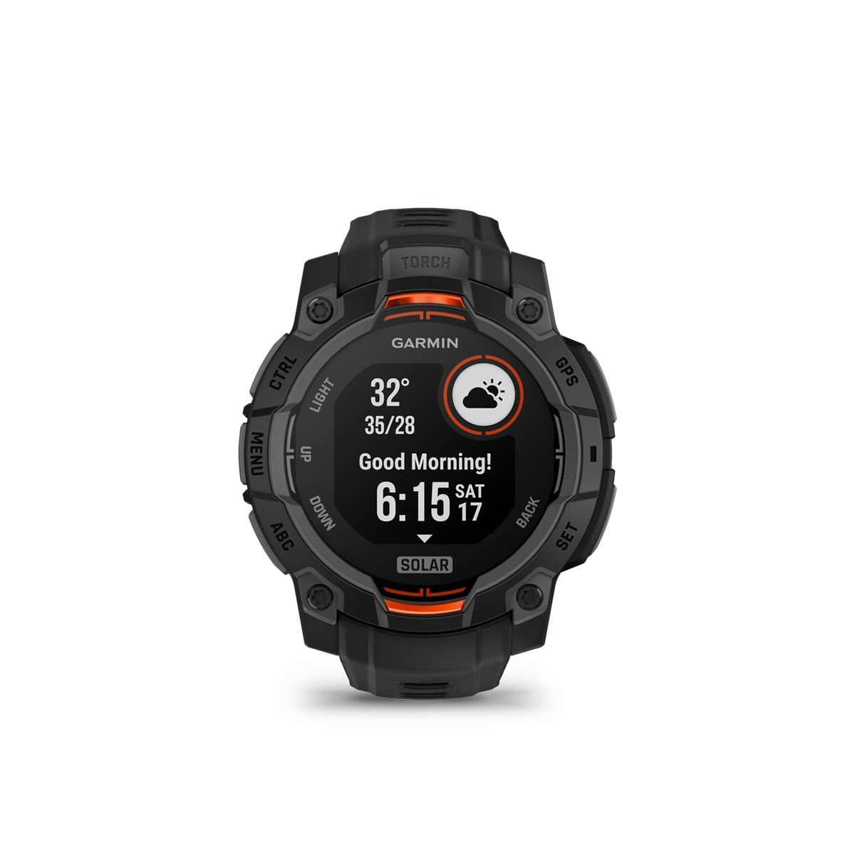 Garmin instinct 3 solar 50mm Morning report