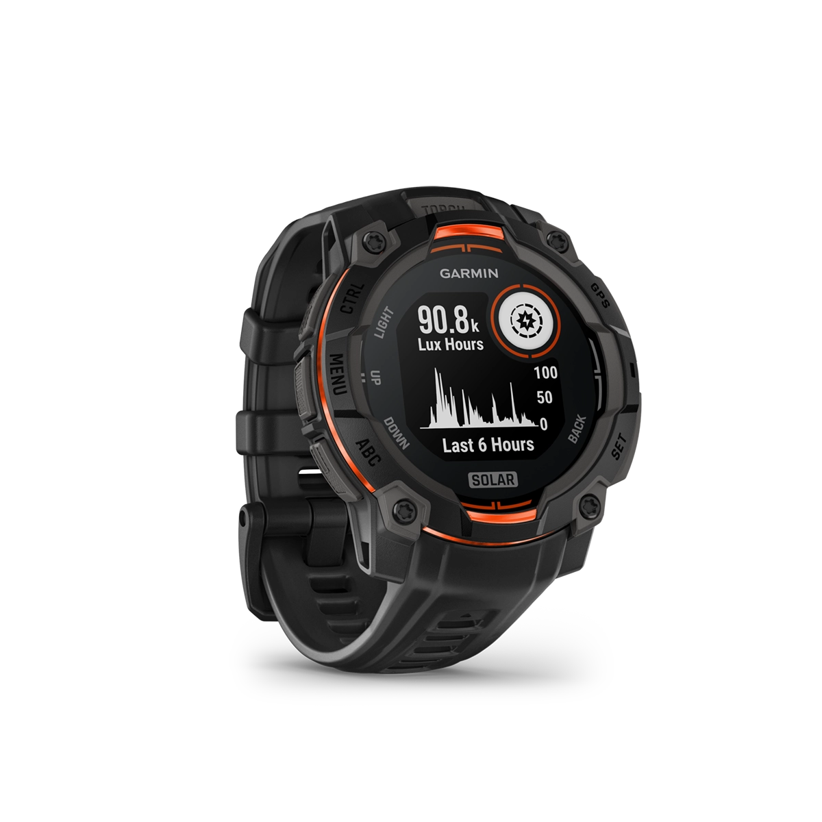 Garmin instinct 3 solar 45mm solar intensity