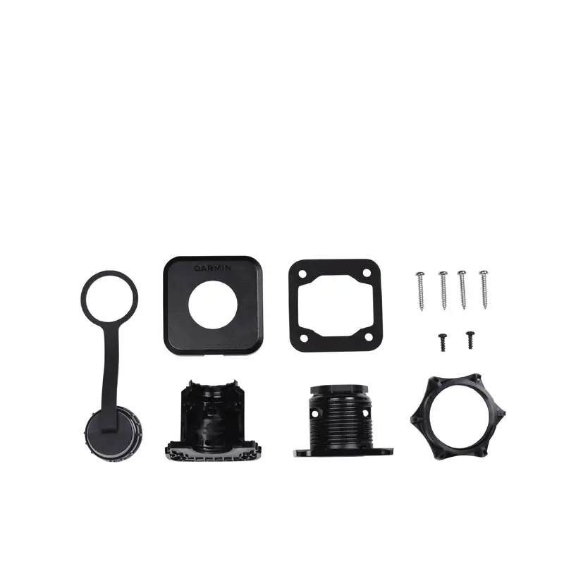 Garmin LiveScope Bulkhead Connector Kit components