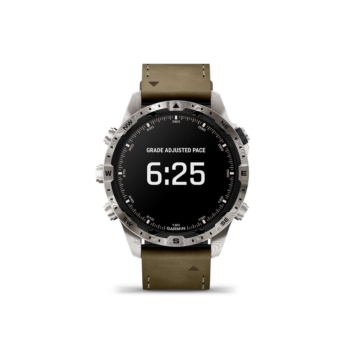 Garmin MARQ Adventurer (Gen 2) - Damascus Steel Edition grade adjusted pace