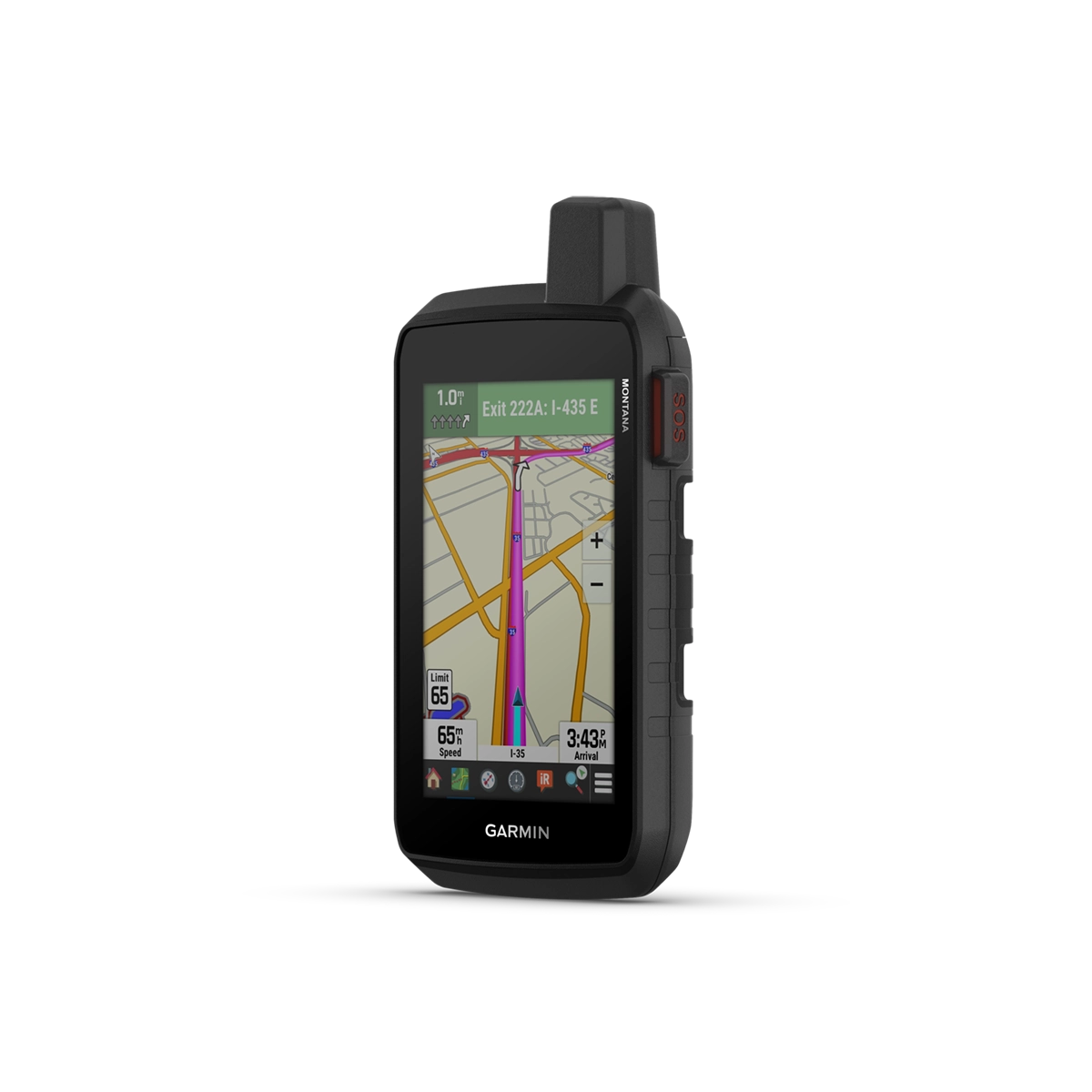 Garmin Montana 710i road maps