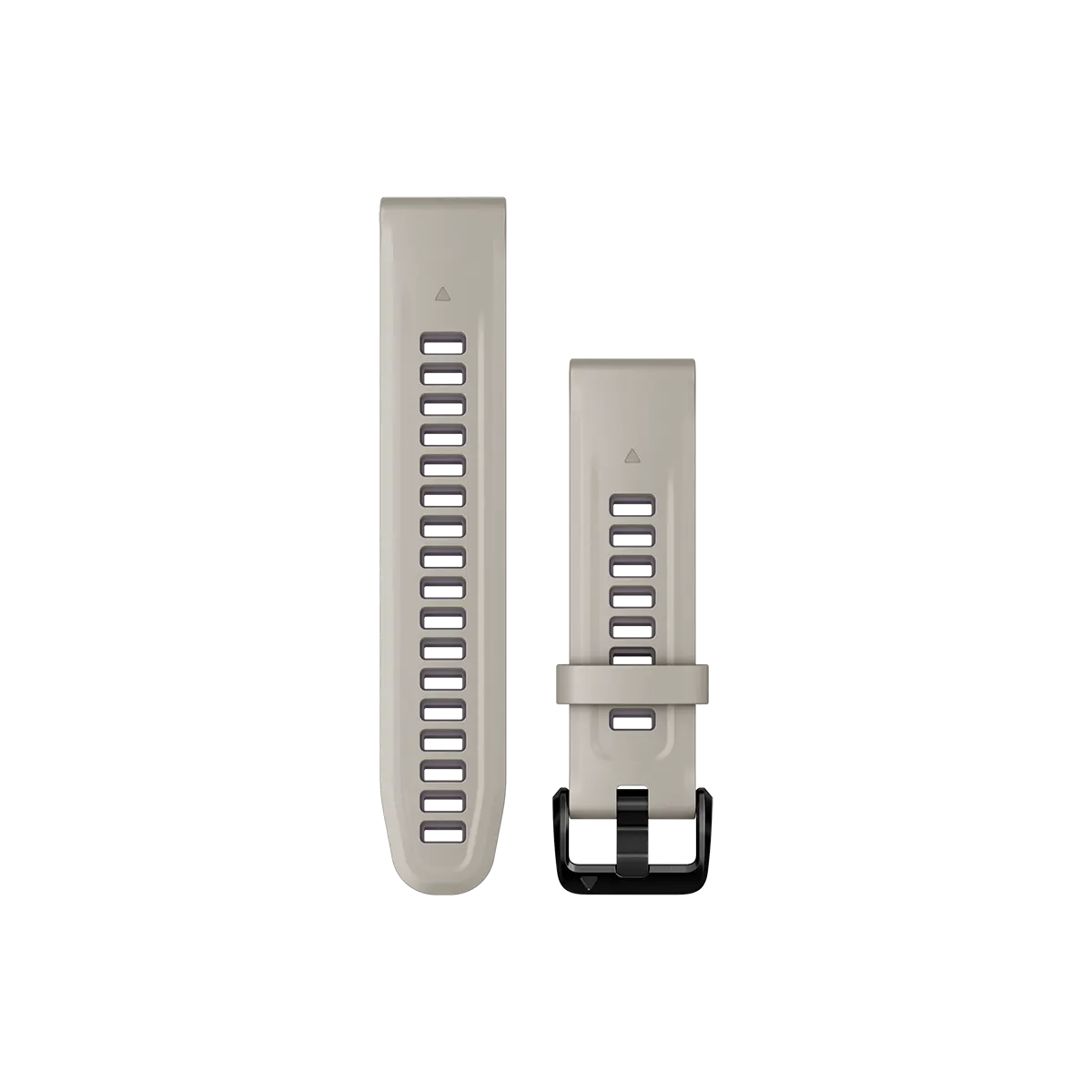 Garmin QuickFit 20 Watch Bands, Light Sand/Deep Orchid Silicone (010-13279-05)