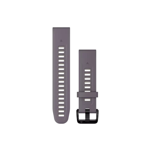 Garmin QuickFit 20 Watch Bands, Deep Orchid/Light Sand Silicone (010-13279-06)