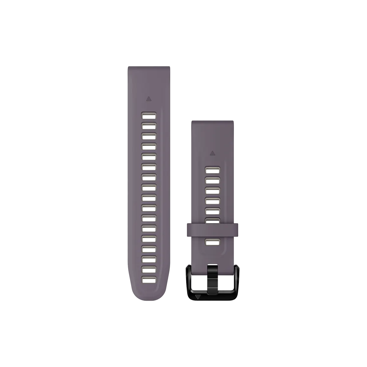 Garmin QuickFit 20 Watch Bands, Deep Orchid/Light Sand Silicone (010-13279-06)