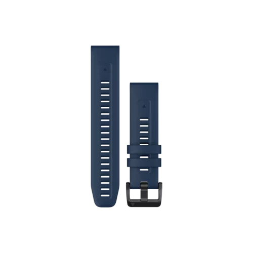 Garmin QuickFit 22 Watch Bands, Captain Blue with Black Stainless Steel Hardware