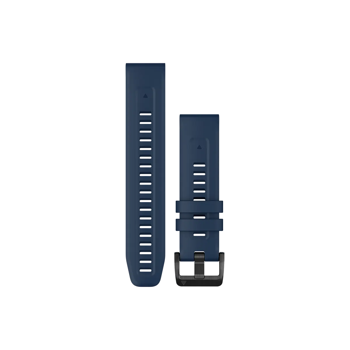 Garmin QuickFit 22 Watch Bands, Captain Blue with Black Stainless Steel Hardware