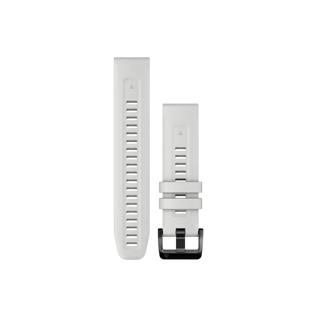 Garmin QuickFit 22 Watch Bands, Carrera White Silicone