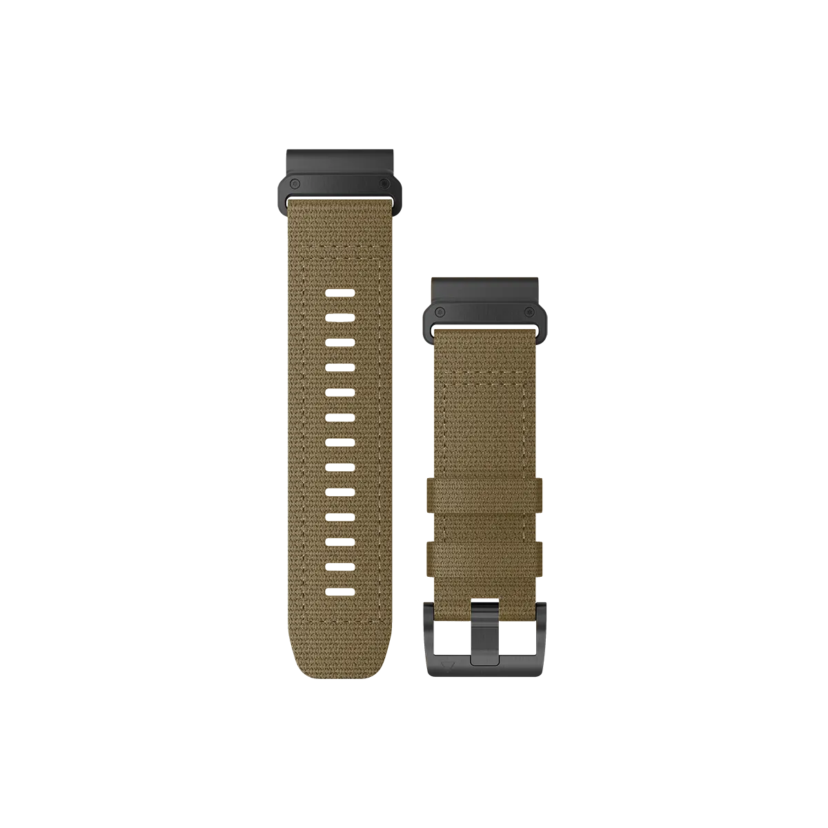 Garmin QuickFit 26 Watch Bands, Tactical Coyote Tan Nylon
