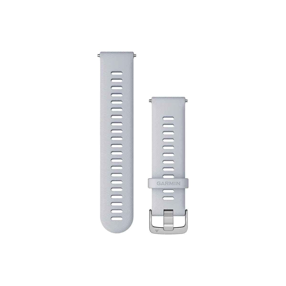 Garmin Quick Release Bands (22 mm), Whitestone with Silver Hardware (010-11251-3B)