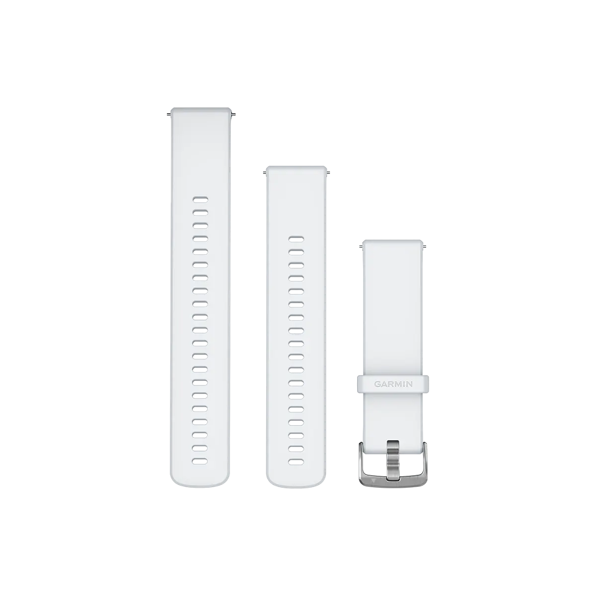 Garmin Quick Release Bands (22 mm), Whitestone with Silver Hardware (010-13256-20)
