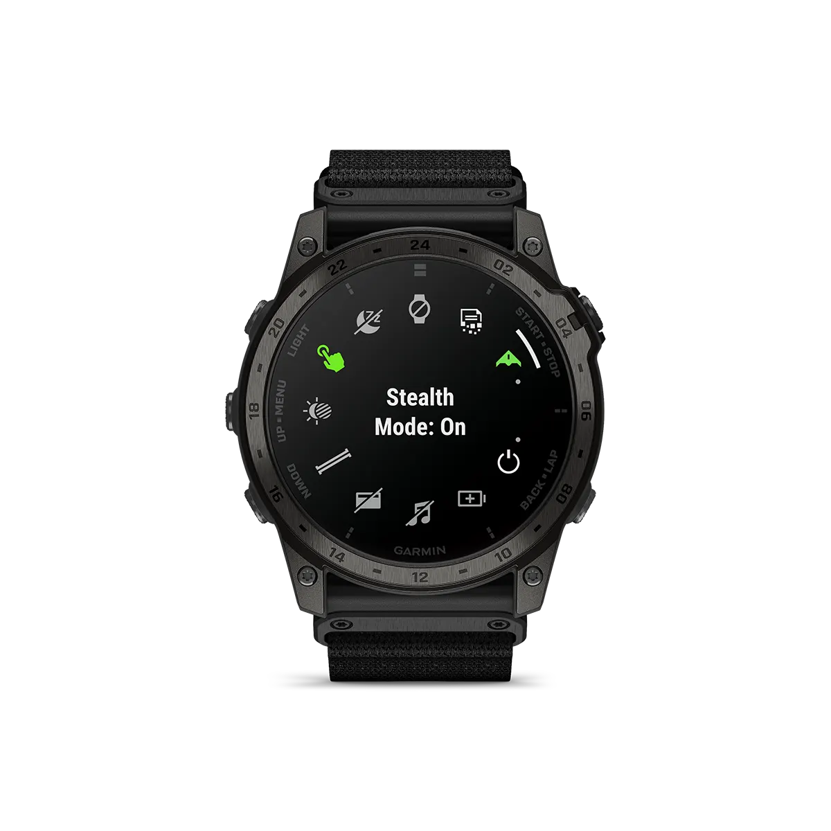 Garmin tactix 7 AMOLED stealth mode