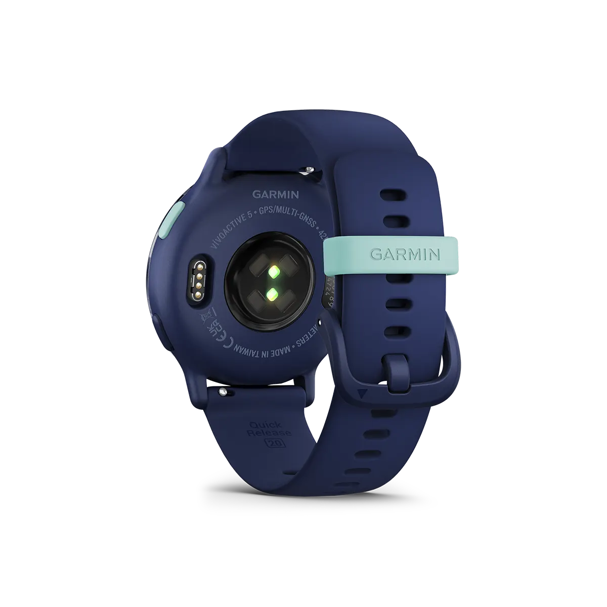 Garmin vivoactive 5 in navy back view