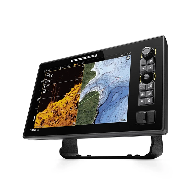 Humminbird solix 10 left angled view