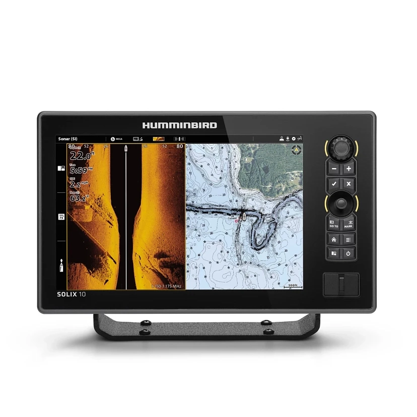 Humminbird solix 10 front view
