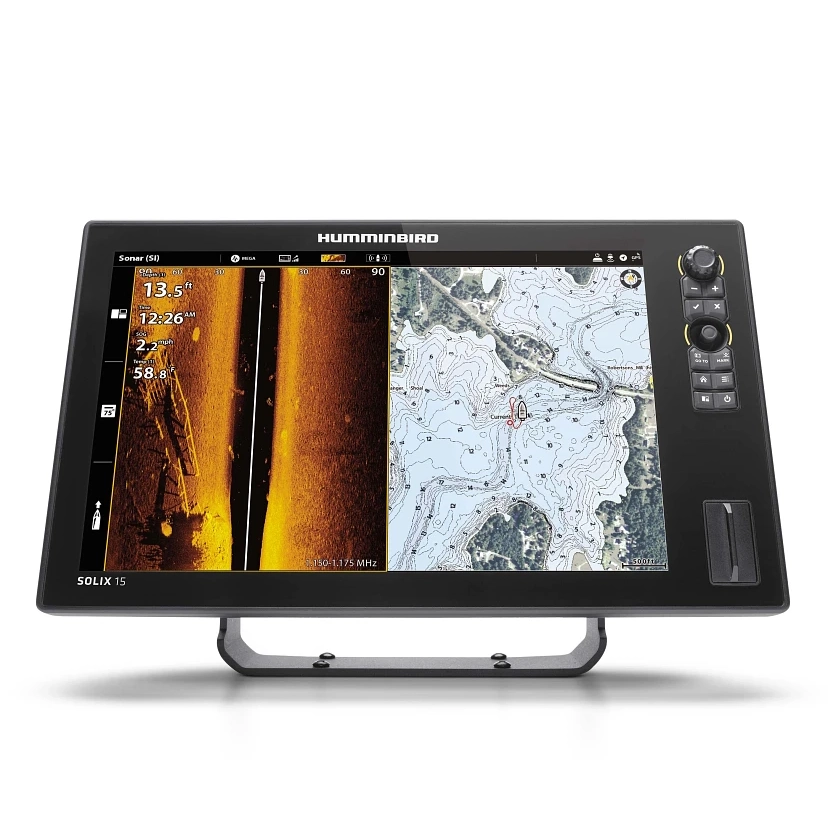 Humminbird SOLIX 15 angled forward view