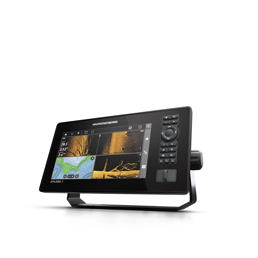 Humminbird XPLORE 9 left angled view