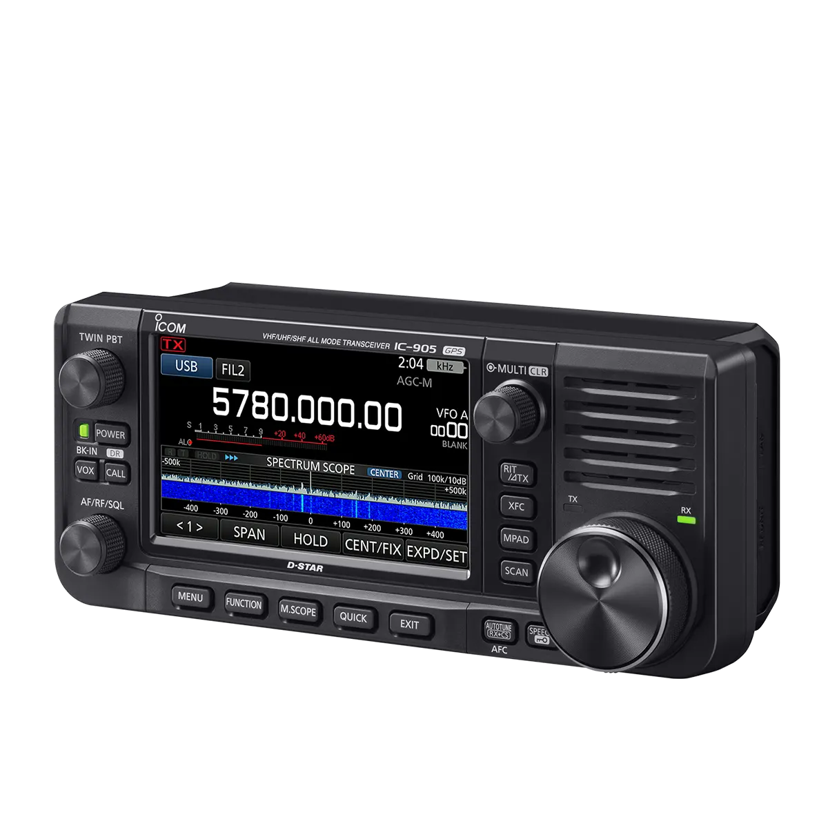 Icom IC-905 left hand side