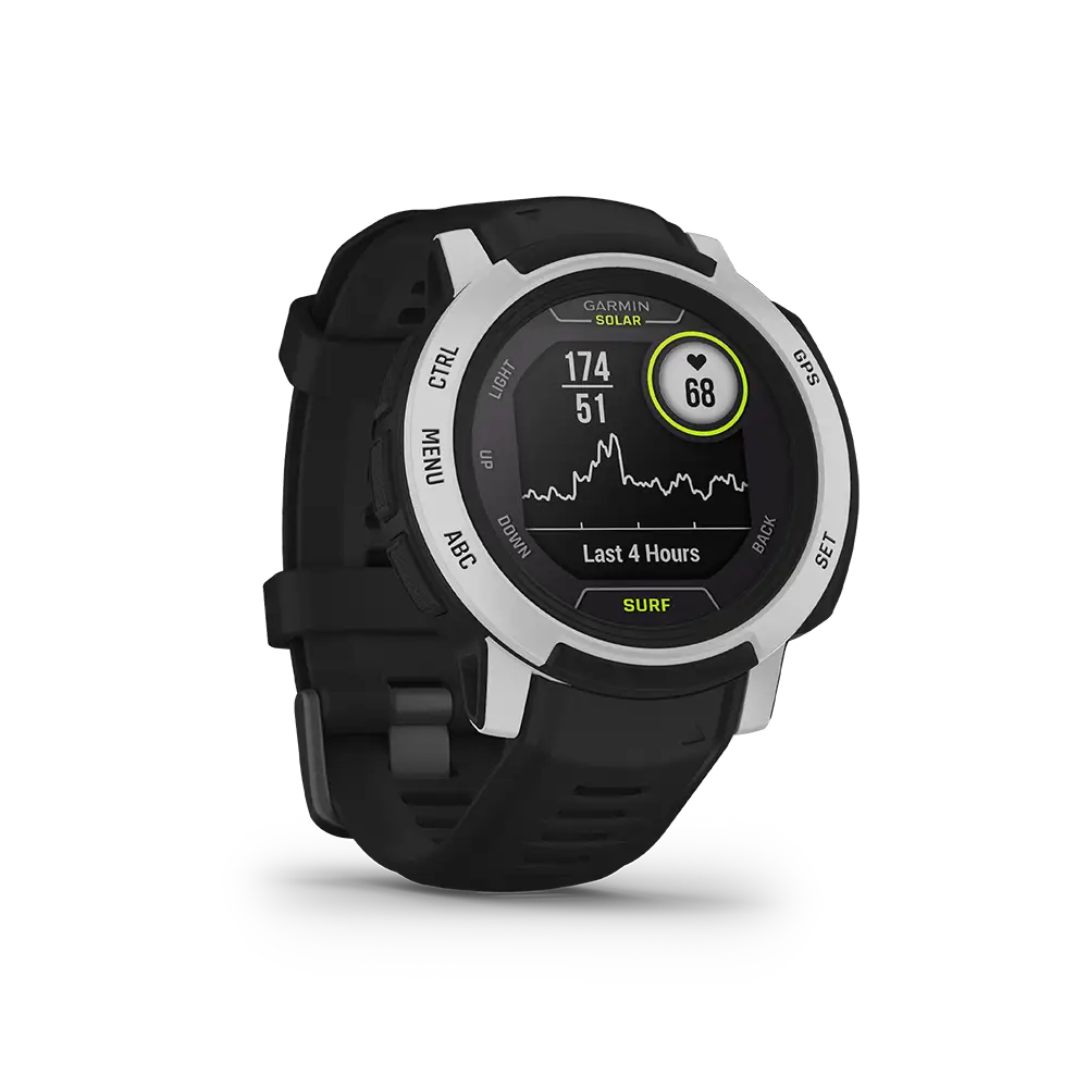 Garmin Instinct2 Solar Surf black with heart rate page