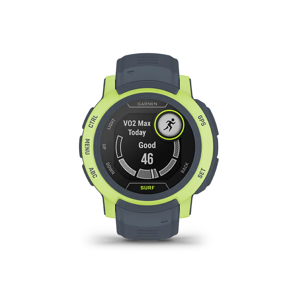 Garmin Instinct 2 Surf blue green VO2 max